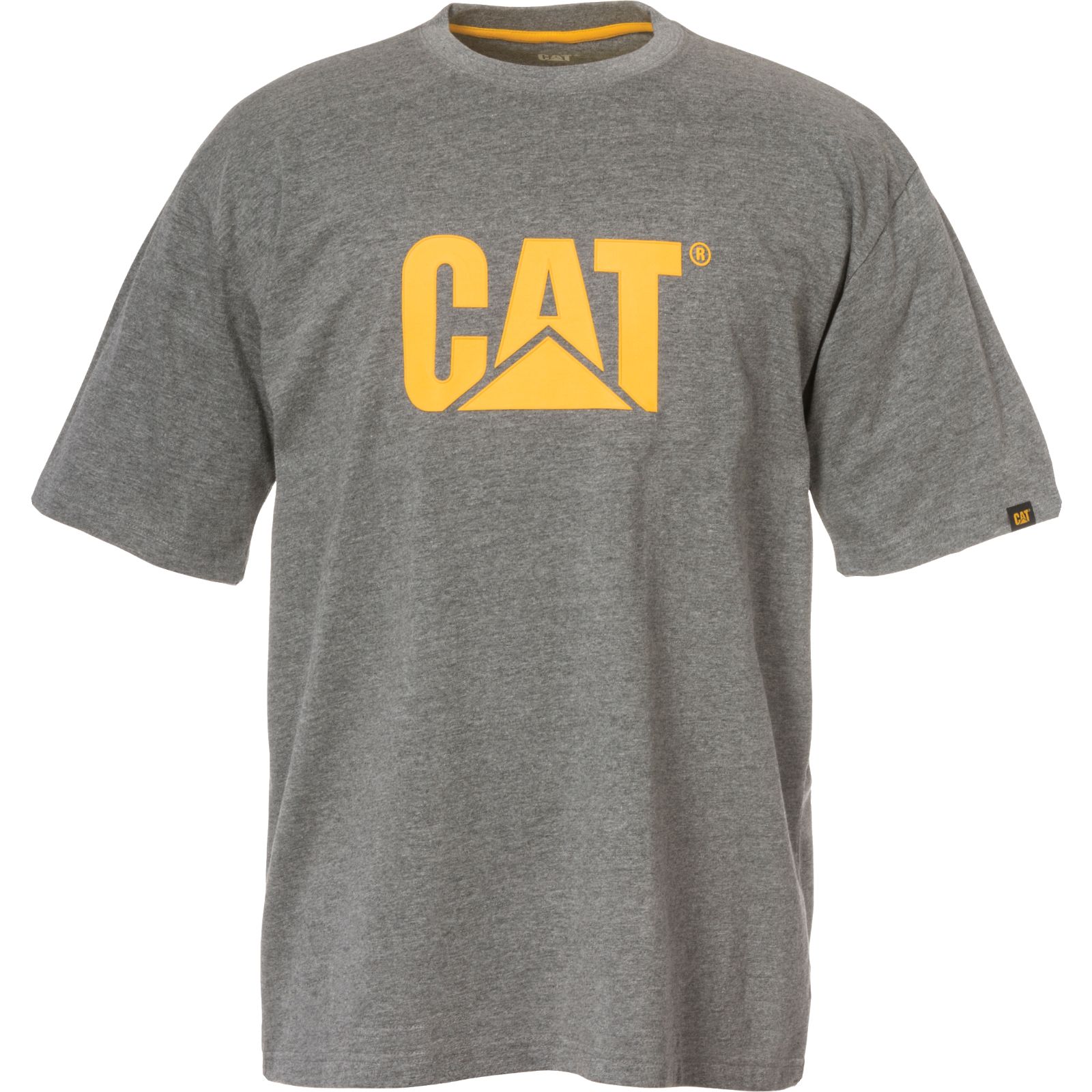 Caterpillar Clothing PK - Caterpillar Trademark Mens T-Shirts Grey (924015-OHU)